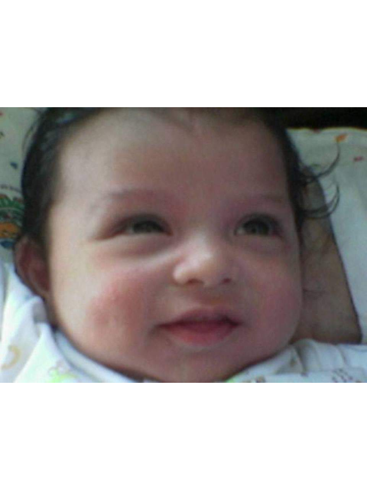 Jehan as a baby